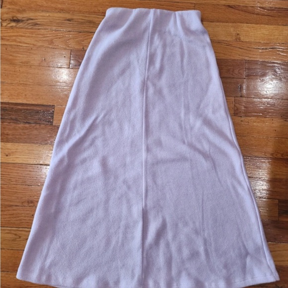 Zara Soft Lilac A-Line Skirt - Picture 4 of 11